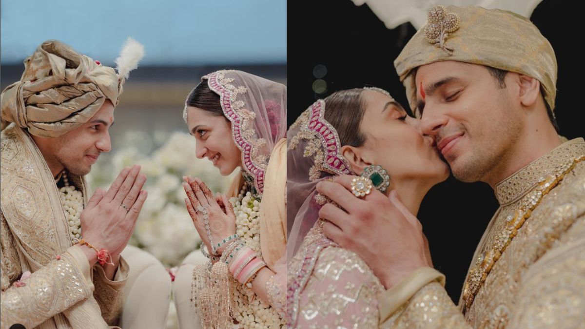 Sidharth Malhotra Kiara Advani Wedding See First Pics Of Newlyweds As They Seek Blessings For